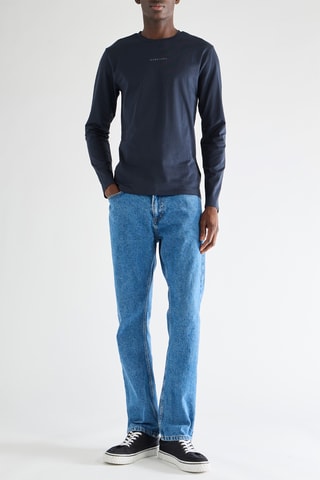 T-shirt slim - Bleu marine