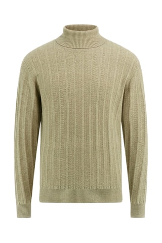 Pull en laine et cachemire - Vert clair
