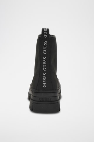 Bottines en cuir - Noir