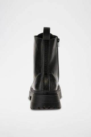 Bottines en cuir de veau - Noir