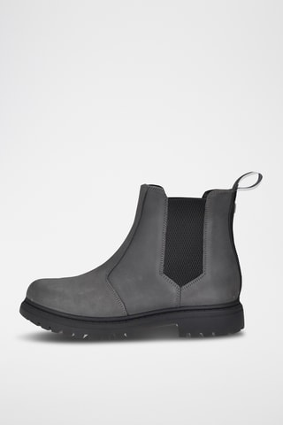 Bottines Chelsea en nubuck - Noir