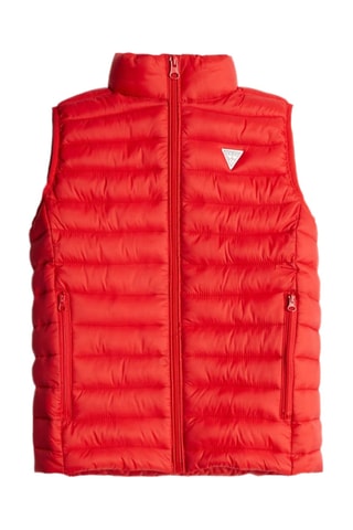 Doudoune sans manches - Rouge