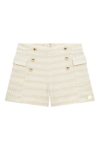 Short en tweed - Ecru