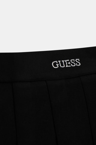 Jupe plissée taille haute - Noir