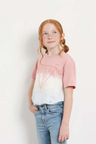 T-shirt dip and dye - Rose