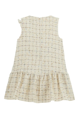 Robe en tweed - Ecru
