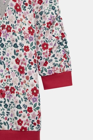 Robe sweat - Rouge framboise