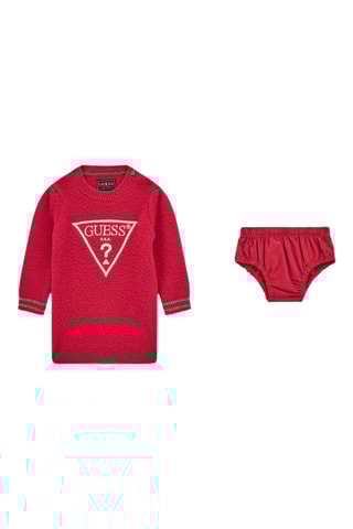 Robe pull et culotte - Rouge