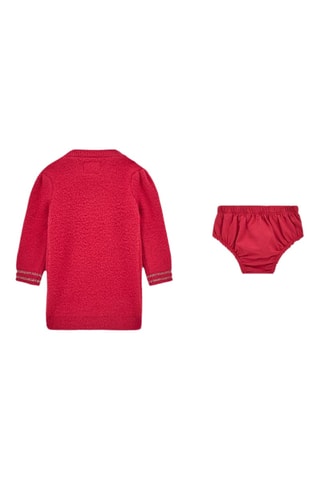 Robe pull et culotte - Rouge