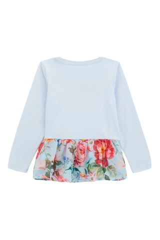 T-shirt trompe-l’œil - Ciel