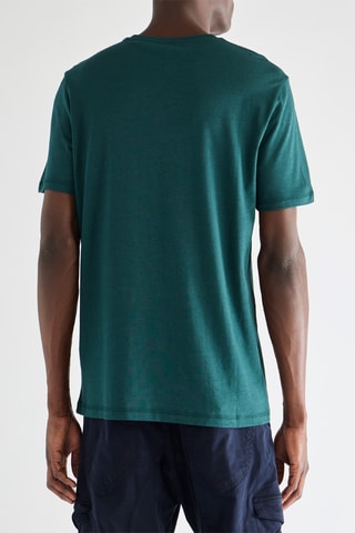 T-shirt slim - Vert foncé