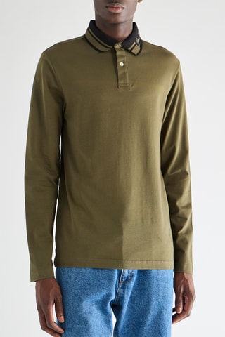 Polo slim - Vert olive