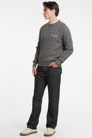 Pull en laine - Gris foncé chiné