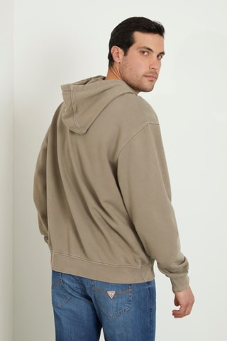 Sweat à capuche - Taupe