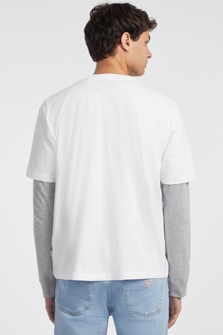 T-shirt oversize - Blanc