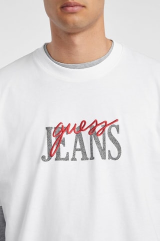 T-shirt oversize - Blanc
