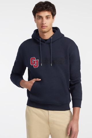 Sweat à capuche - Bleu foncé