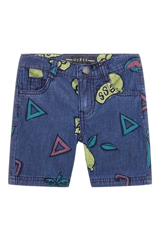 Short en jean - Bleu foncé