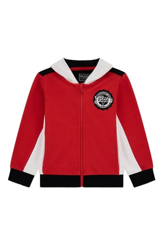 Sweat à capuche - Rouge