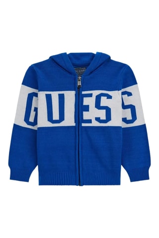 Sweat à capuche - Bleu cobalt