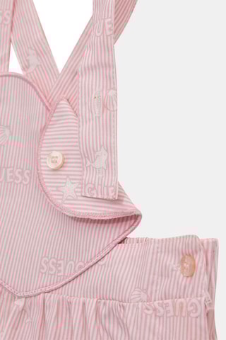 Body et robe-salopette - Blanc