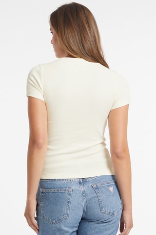 T-shirt slim - Ecru