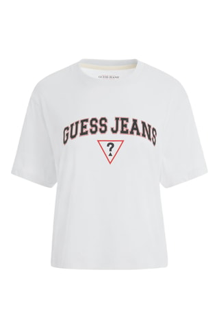 T-shirt boxy - Blanc