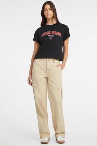 T-shirt boxy - Noir