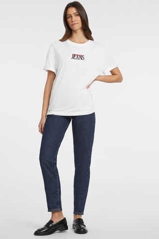 T-shirt oversize - Blanc