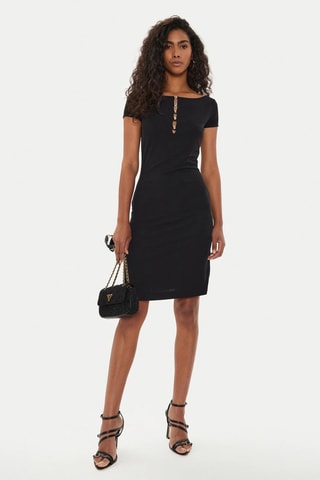 Robe fourreau - Noir