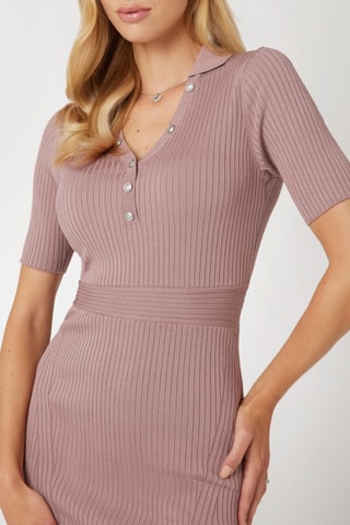 Robe fourreau - Rose