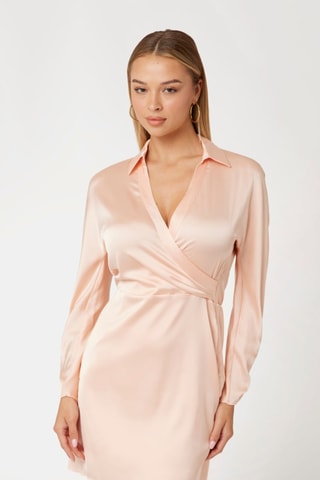 Robe droite - Nude