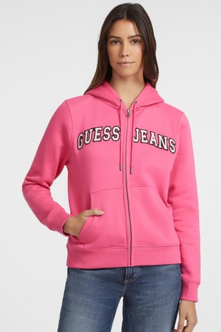 Sweat à capuche - Fuchsia