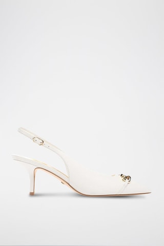 Escarpins en cuir - Blanc 