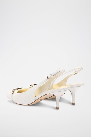 Escarpins en cuir - Blanc 