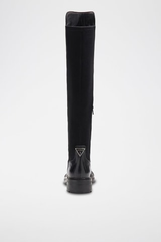 Cuissardes en cuir - Noir