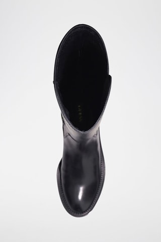 Cuissardes en cuir - Noir