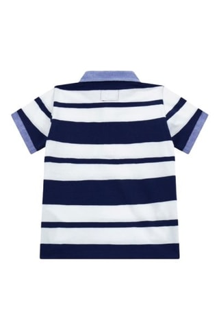 Polo - Bleu et blanc