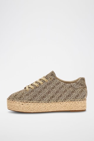 Espadrilles plateformes - Beige