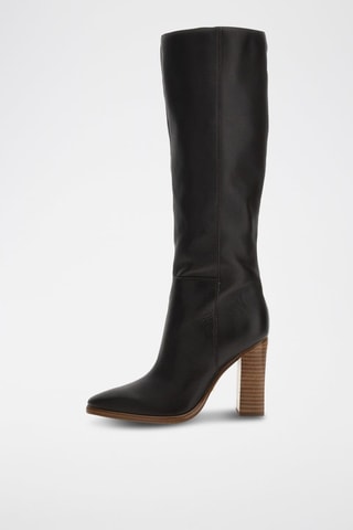 Bottes en cuir - Marron