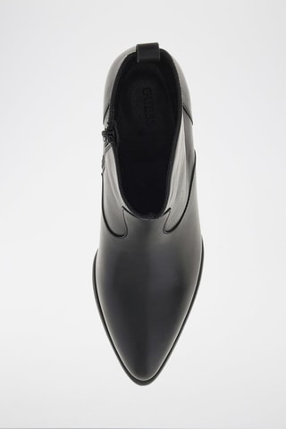 Bottines en cuir - Noir