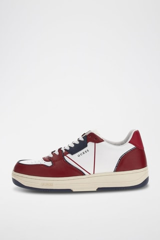 Baskets en cuir - Bordeaux