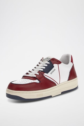 Baskets en cuir - Bordeaux