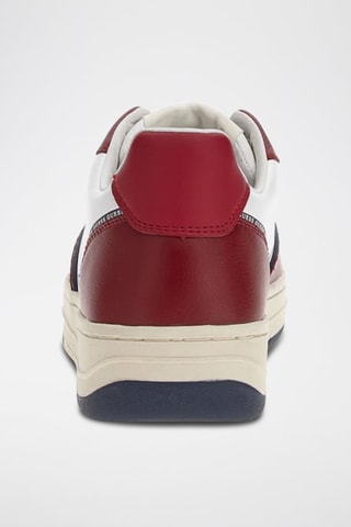 Baskets en cuir - Bordeaux