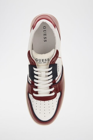 Baskets en cuir - Bordeaux
