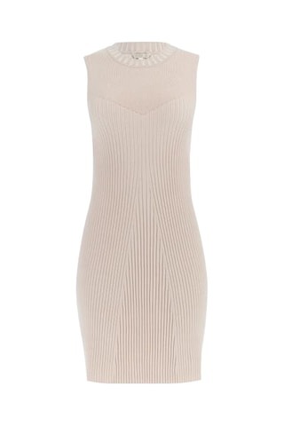Robe fourreau - Taupe