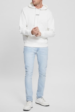 Sweat à capuche Roy - Blanc