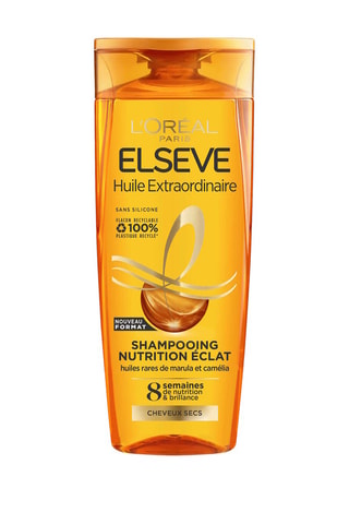 Voedende Glans Shampoo Huile Extraordinaire - Marulaolie - Droog Haar - 300 ml