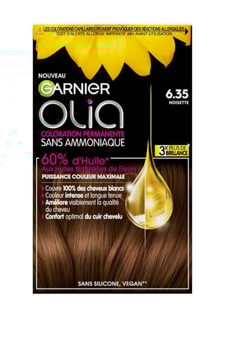 Permanente Kleuring Olia - 6.35 Hazelnoot - Normaal Haar