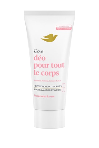 6 x Déodorant corps Framboise & Rose Dove - 75 ml